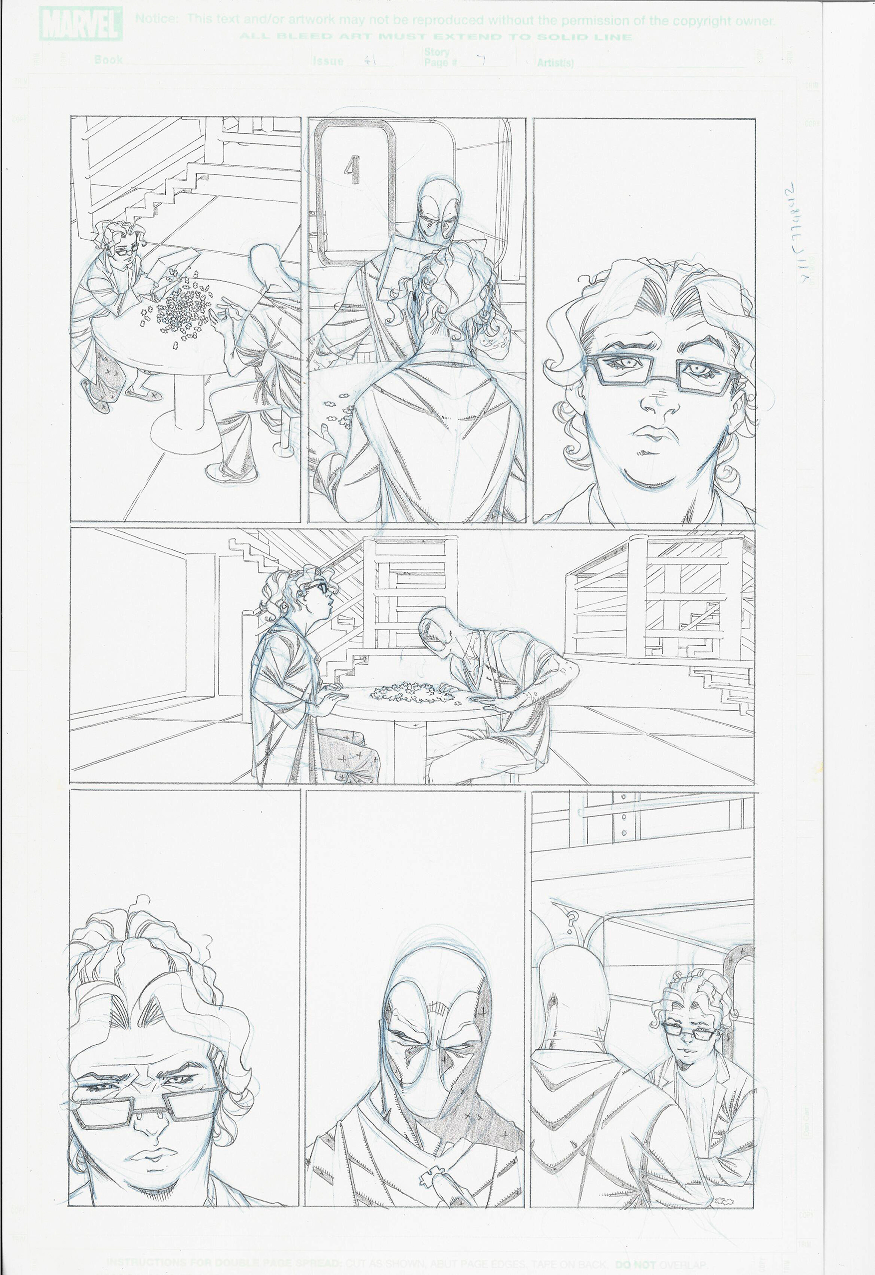 Deadpool #41, Page 7 – Original Art