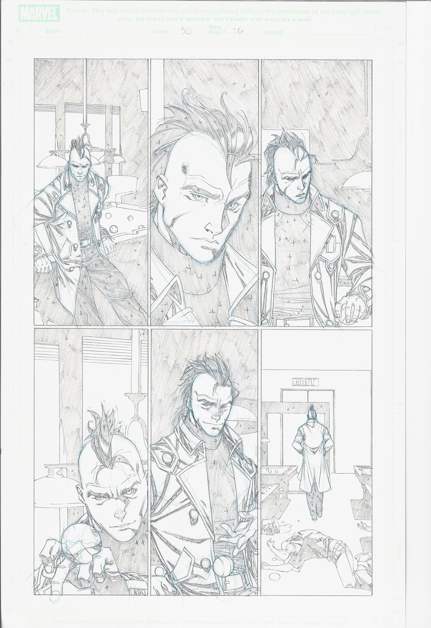 Deadpool #50, Page 26 – Original Art