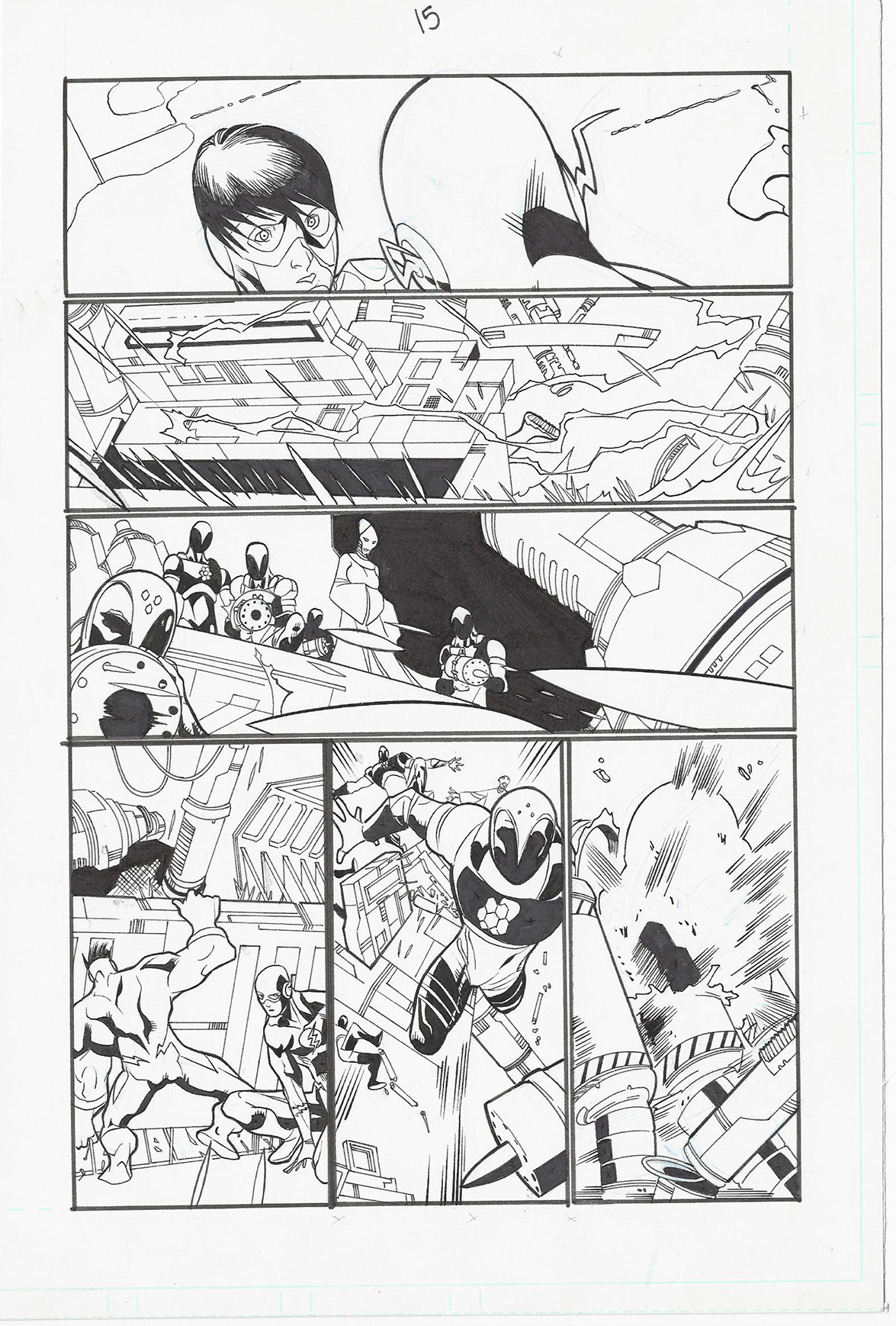 The Flash #247, Page 15 – Original Art
