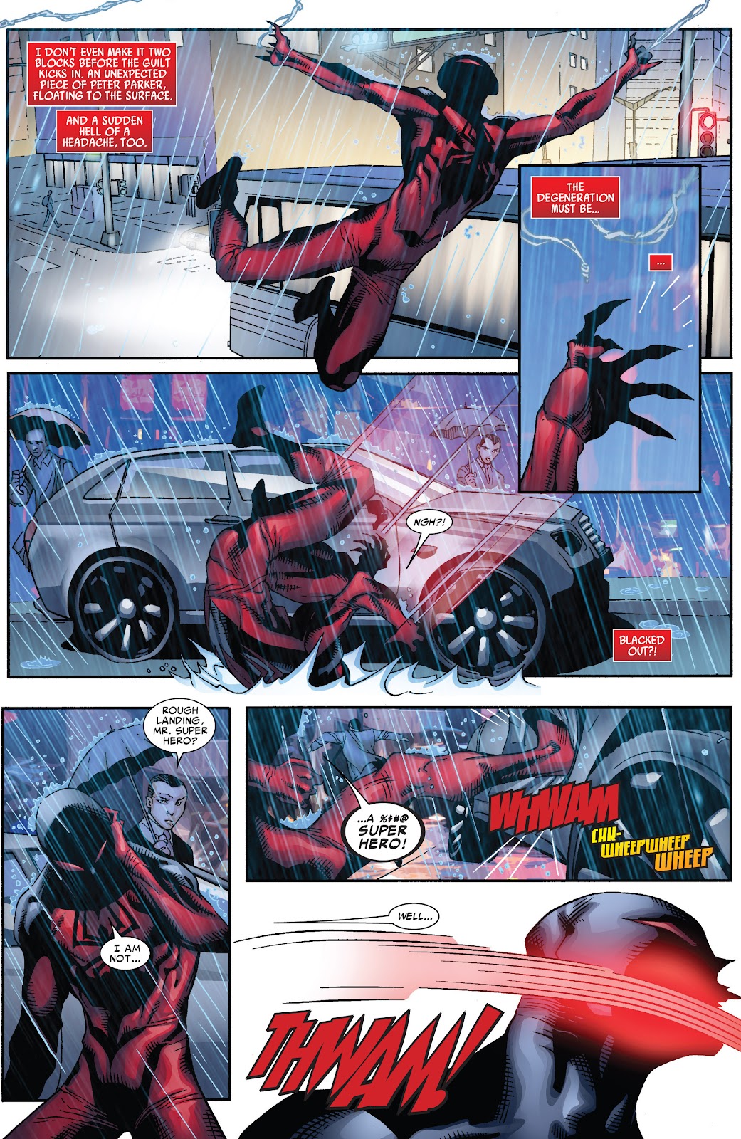 Scarlet Spider #21, Page 5 – Original Art - Image 2