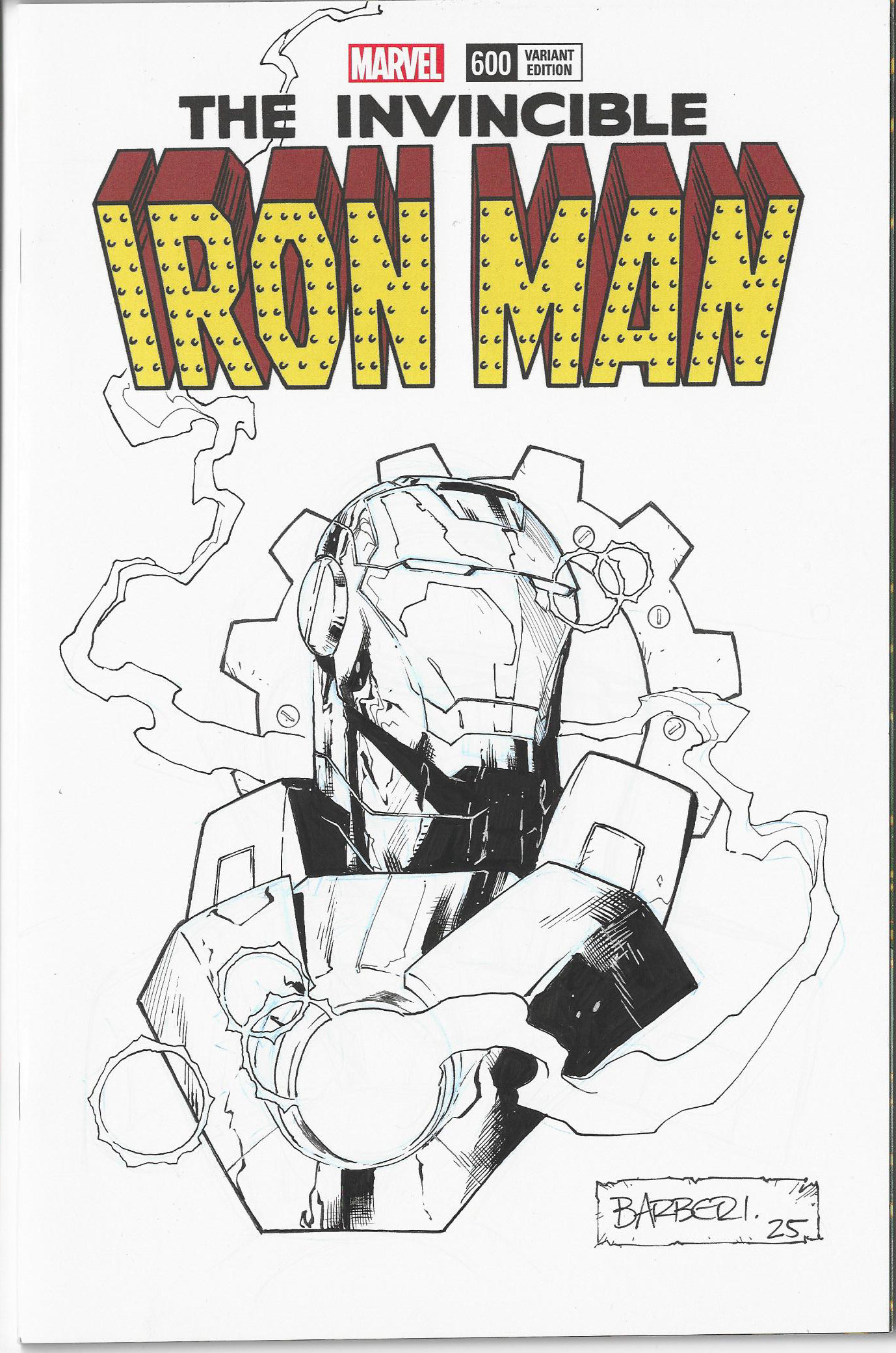 Blank Sketch Cover Commission